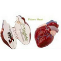 Picture Heart Puzzle Cube